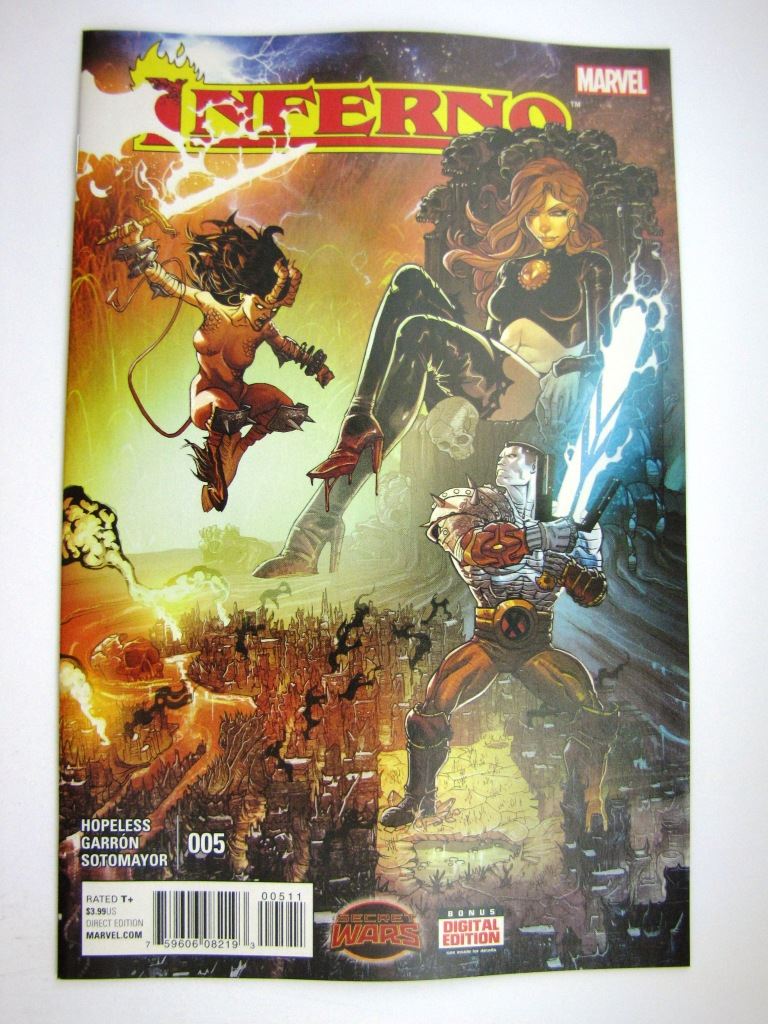Marvel Comics: INFERNO #5 NOVEMBER 2015 # 36C93
