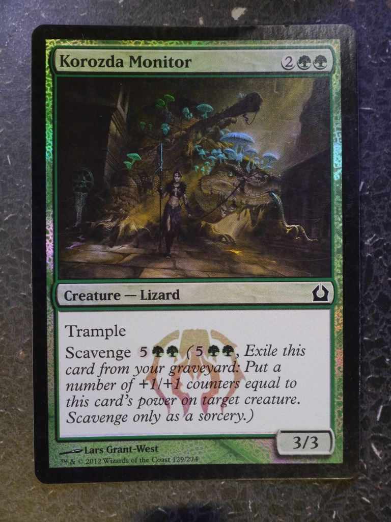 MTG Cards: KOROZDA MONITOR FOIL # 5B88