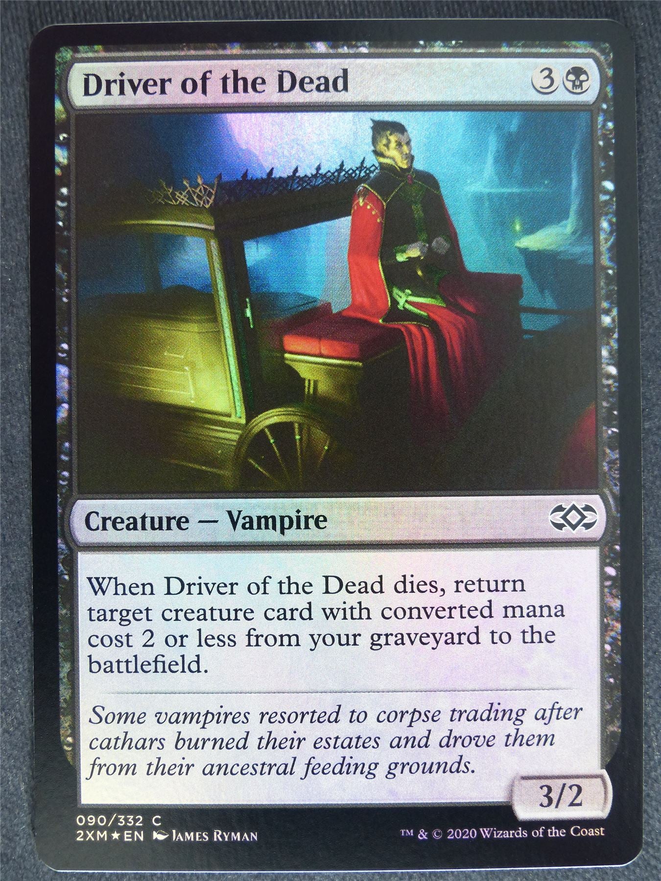 Driver of the Dead Foil - Double Masters - Mtg Magic Cards #3B