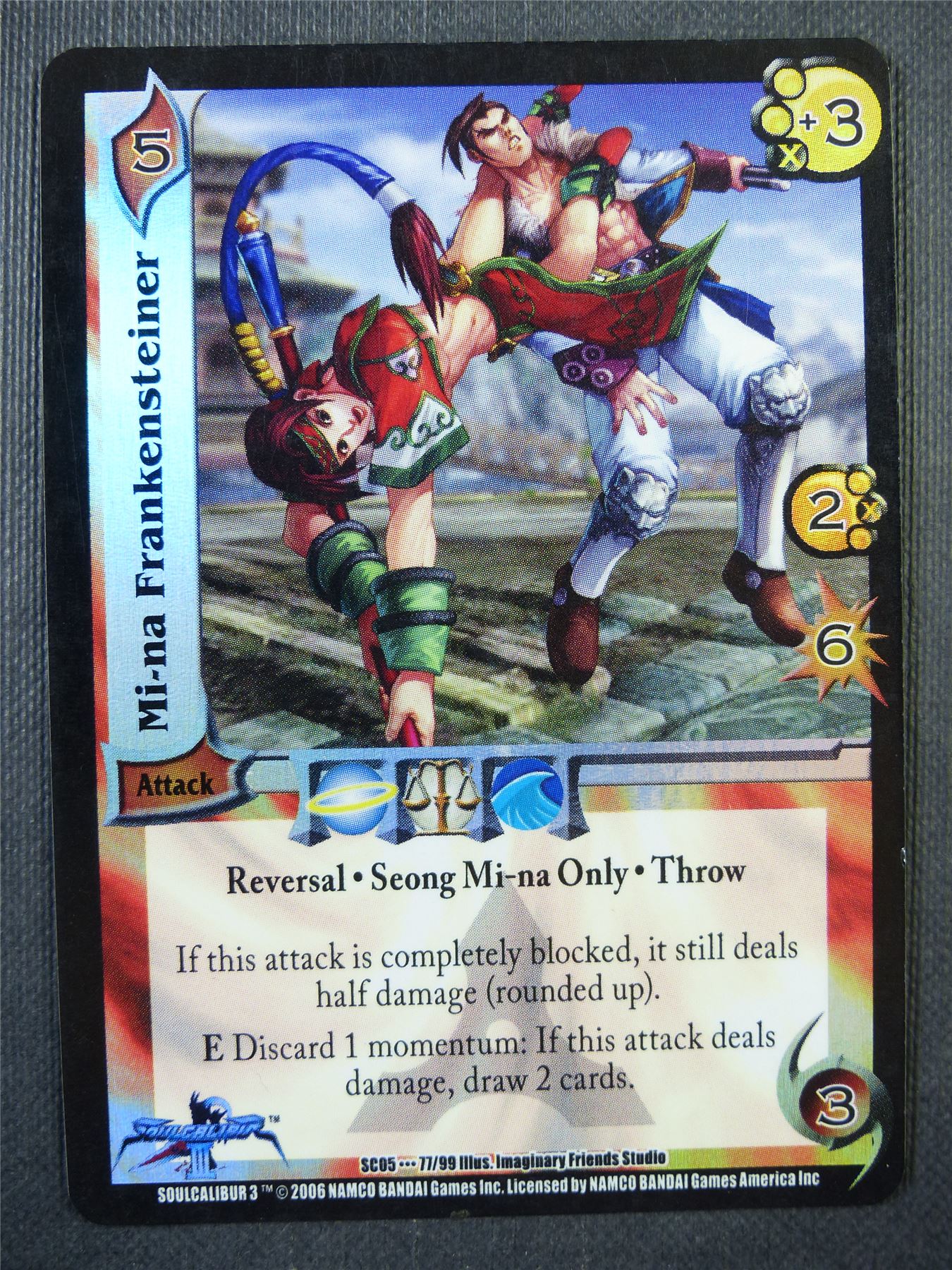 Mi-na Frankensteiner 77/99 Foil - UFS Card #765