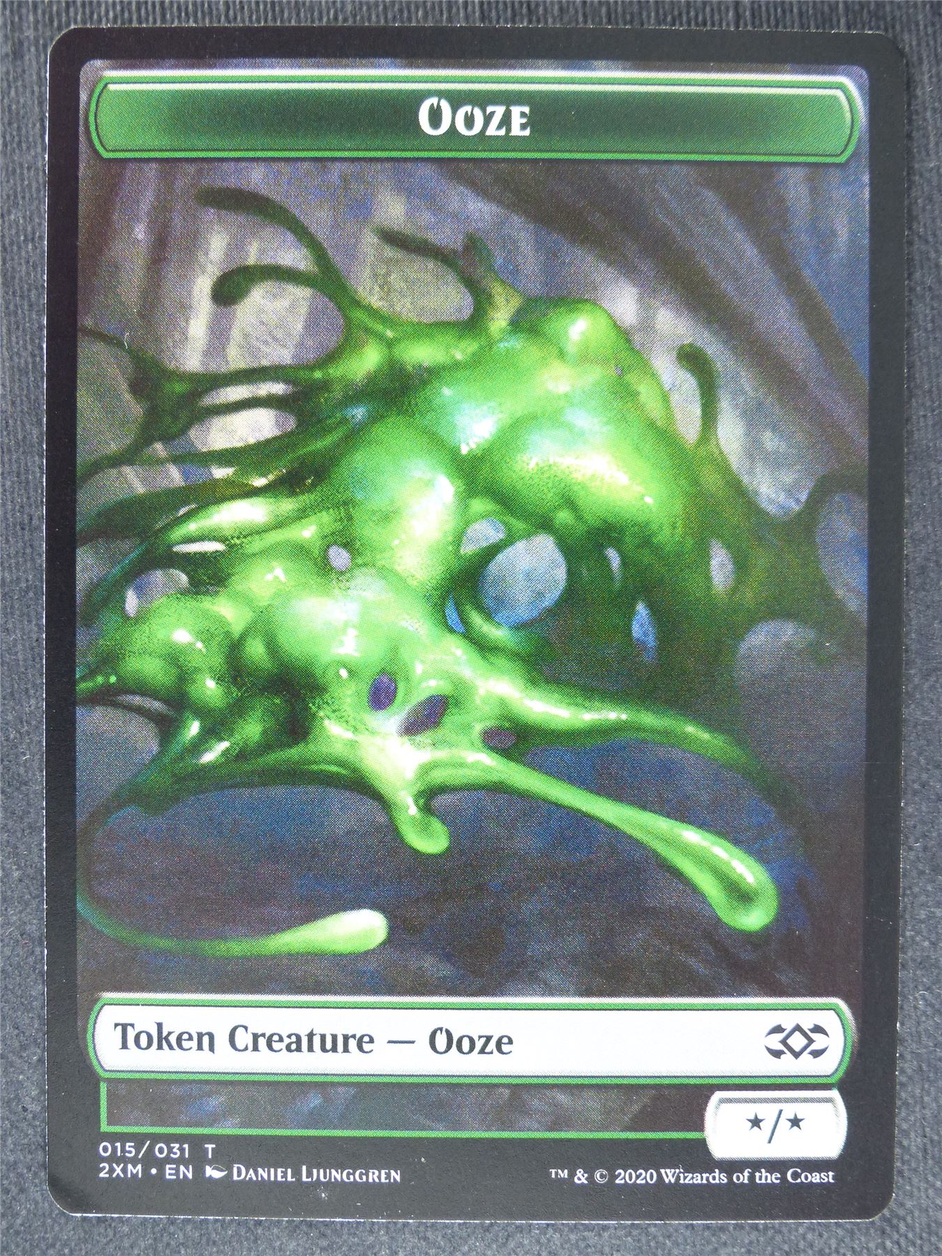 Ooze Token - Mtg Magic Cards #2Y