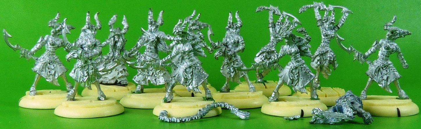 Cryx Satyrx Blood Witches - Warmachine - Warhammer AoS 40k #7X