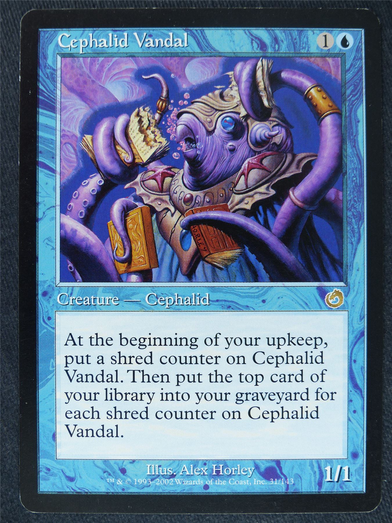 Cephalid Vandal - Mtg Magic Cards #3C