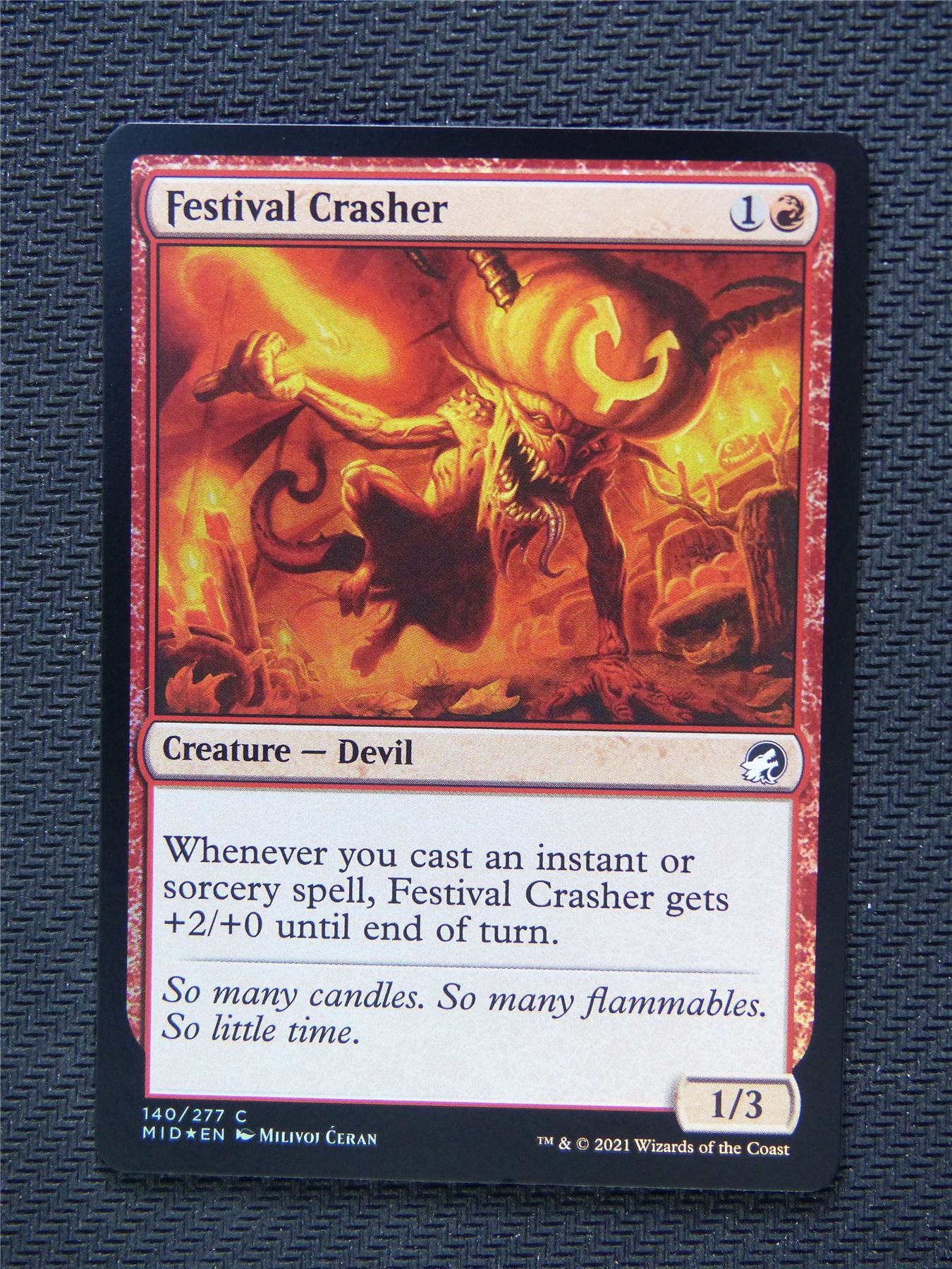 Festival Crasher Foil - Innistrad - Mtg Card #3OQ