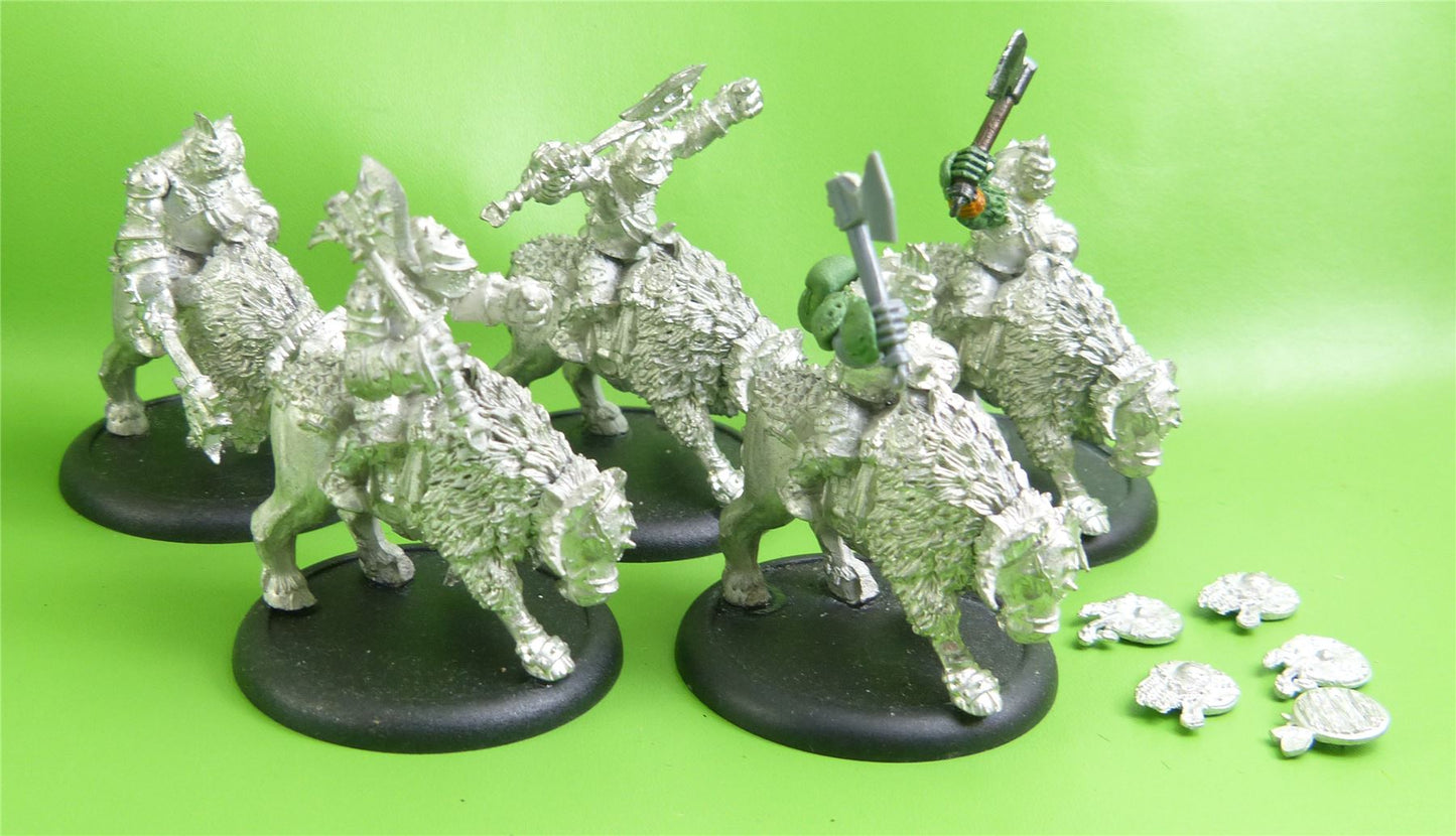 Trollkin King Riders - Warhammer AoS 40k #4C1