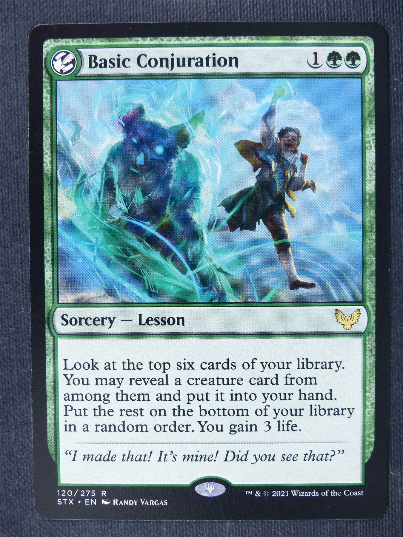 Basic Conjuration - Mtg Magic Cards #40U