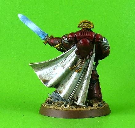 Blood Angels Primaris Captain painted - Warhammer 40K #1JU