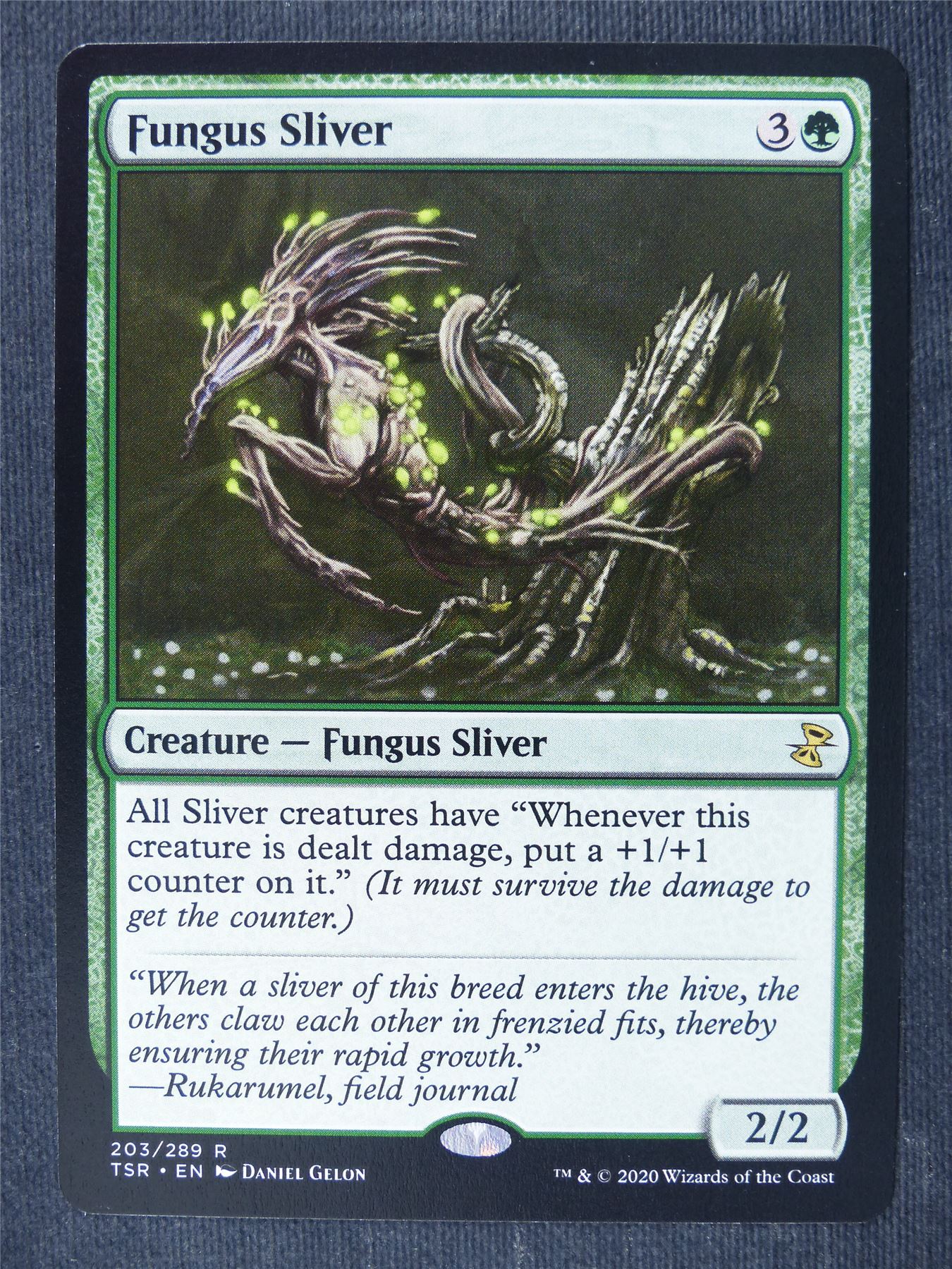 Fungus Sliver - Mtg Magic Cards #41A