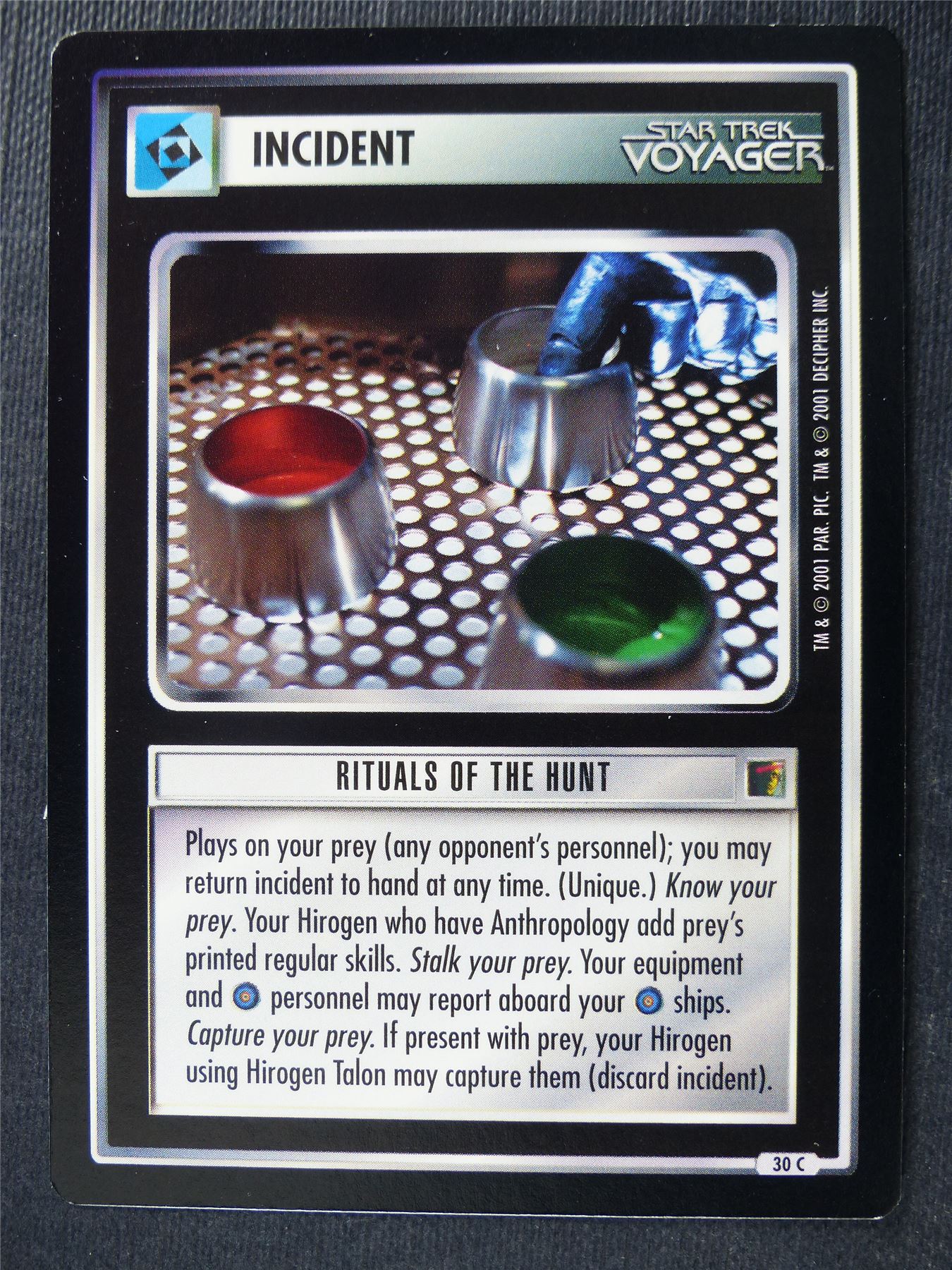 Rituals of the Hunt - Voyager - Star Trek Card #4T6