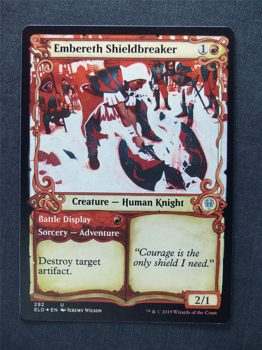Embereth Shieldbreaker Showcase Foil - Mtg Magic Cards #IW