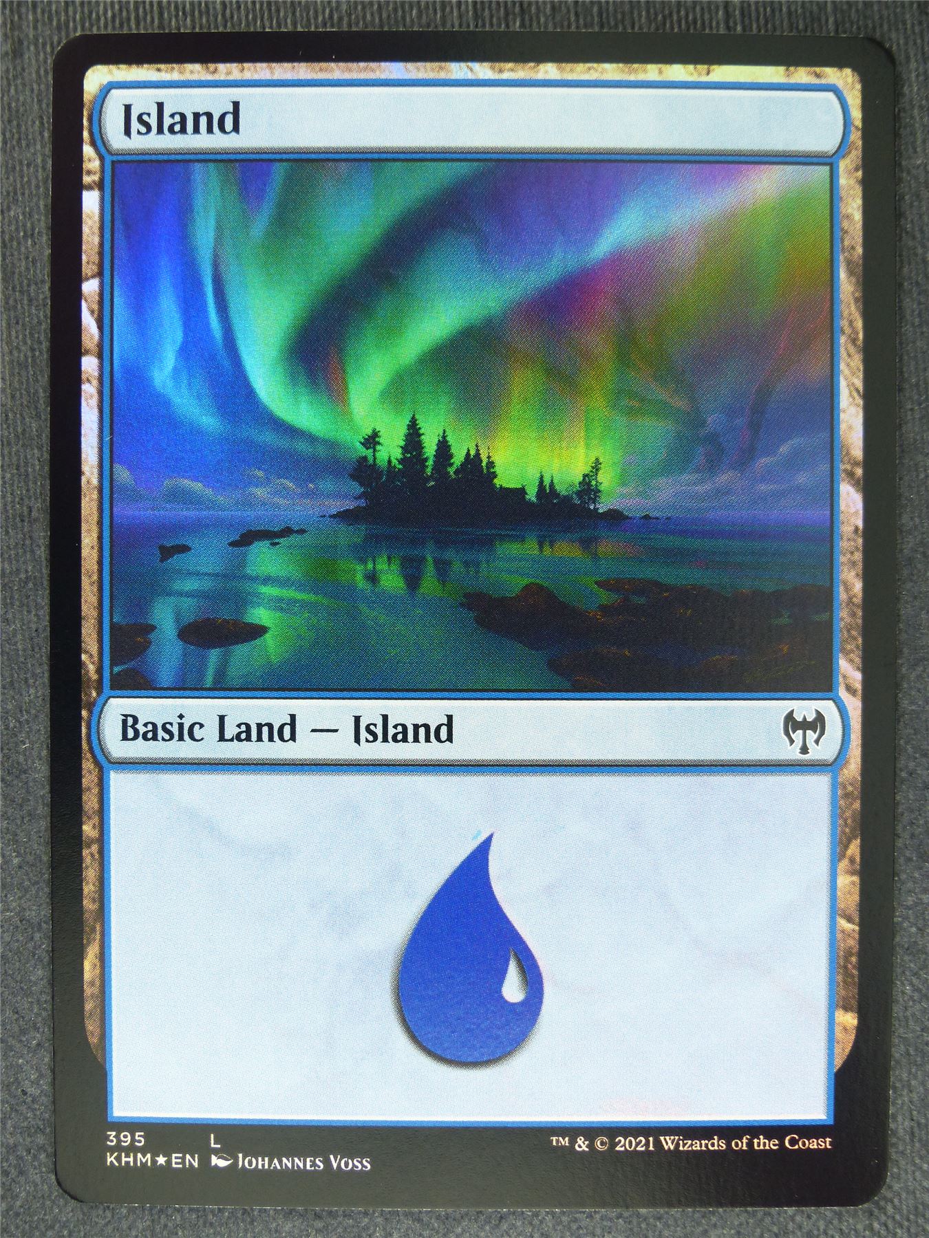 Island 395 Foil Mint - Mtg Magic Cards #3W
