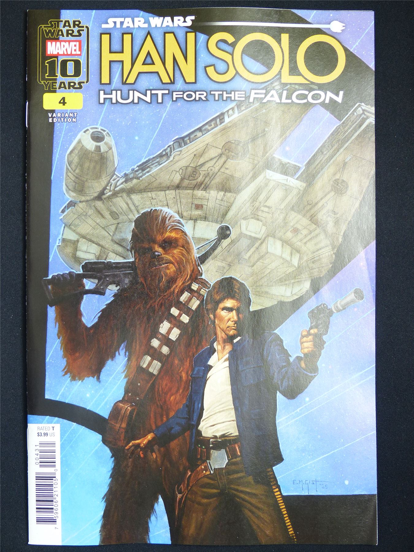 STAR Wars: Han Solo: Hunt for the Falcon #4 Variant - Feb 2026 Marvel Comic #6A