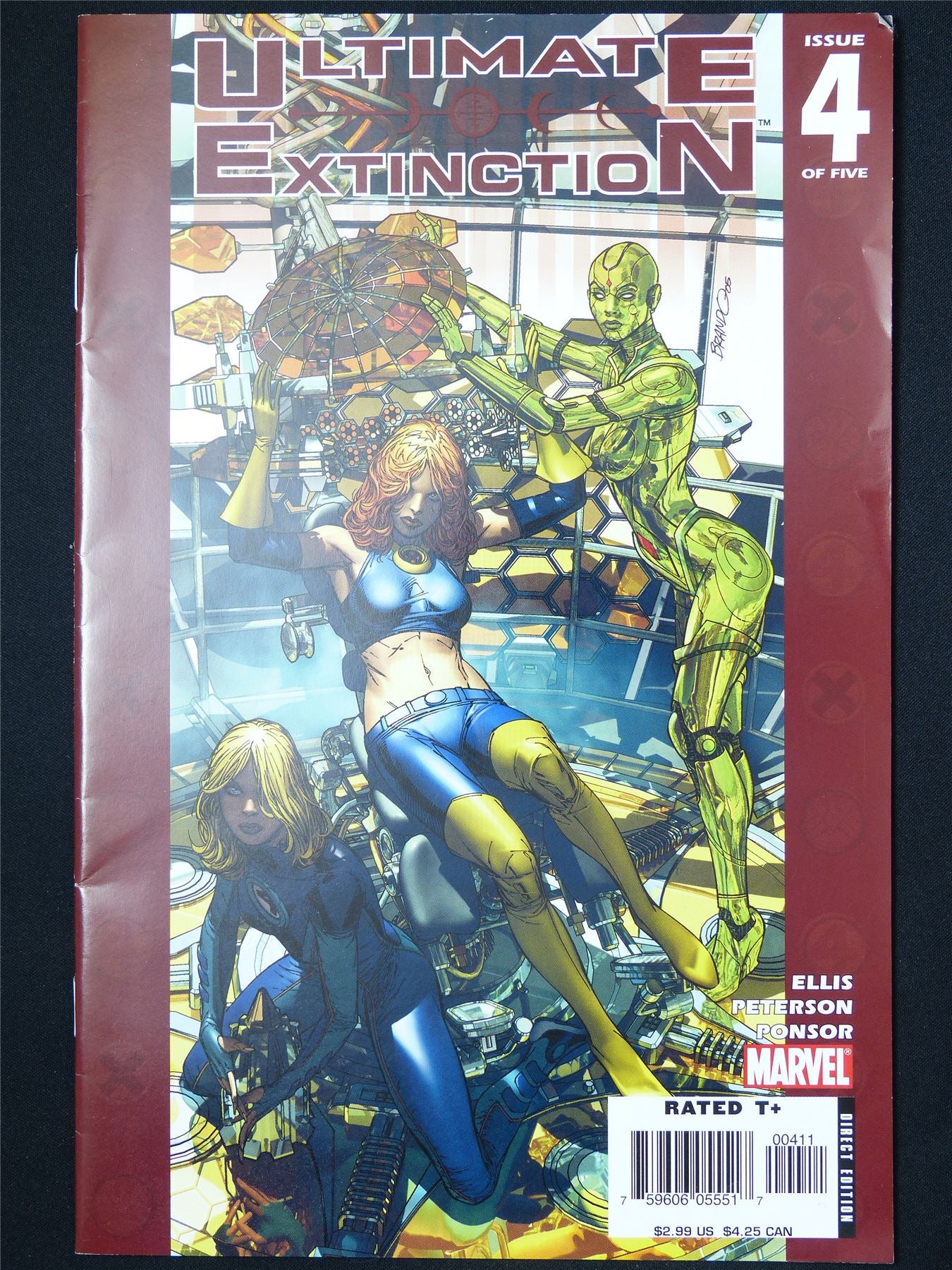 ULTIMATE Extinction #4 - B&B Marvel Comic #1C7