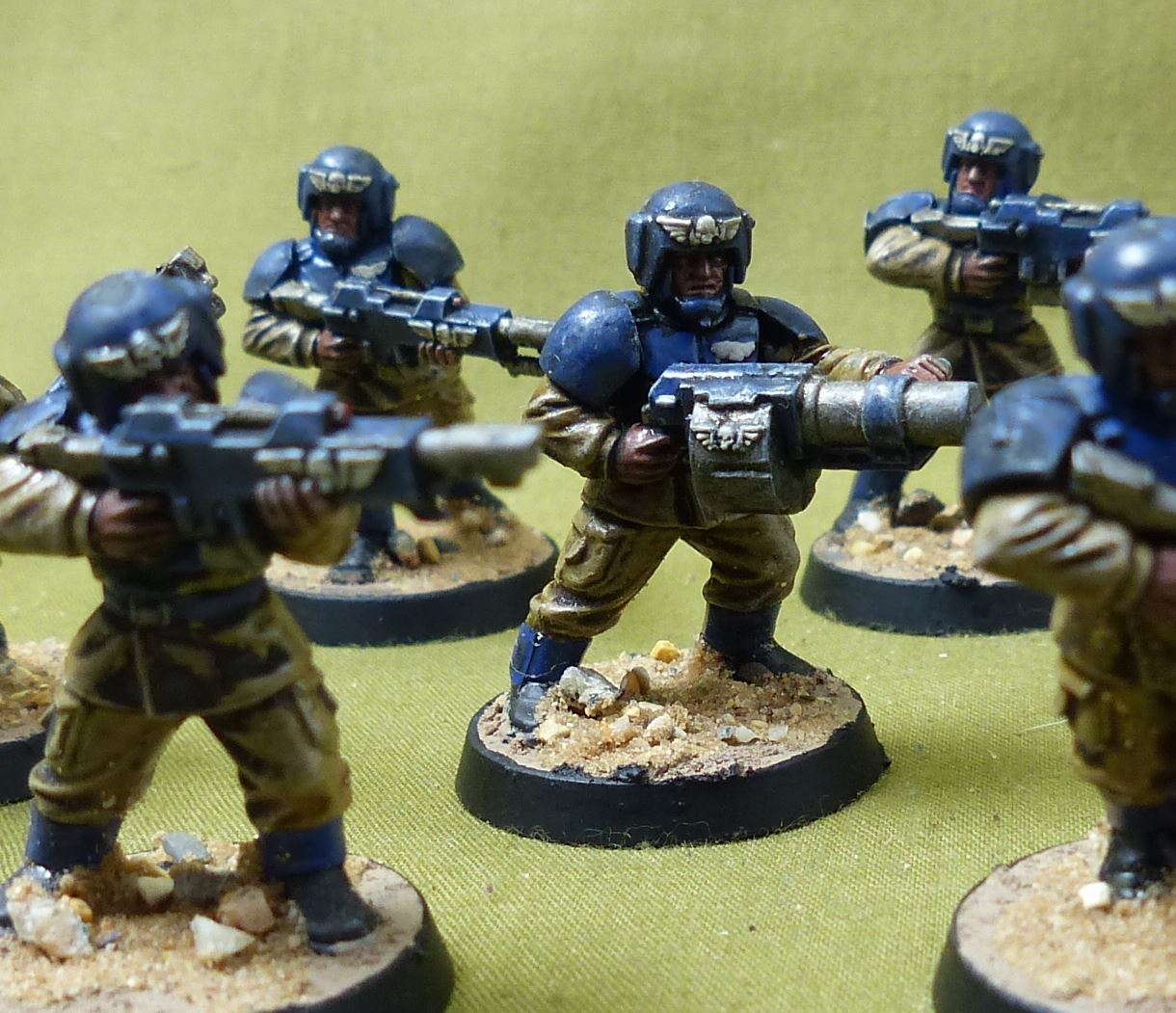 Cadian Shock Troops painted - Astra Militarum - Warhammer 40K #2XZ