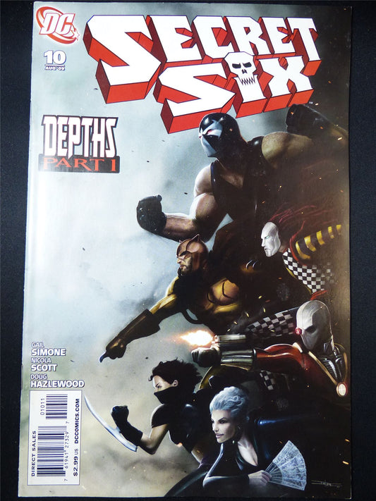 SECRET Six #10 - DC Comic #3A6