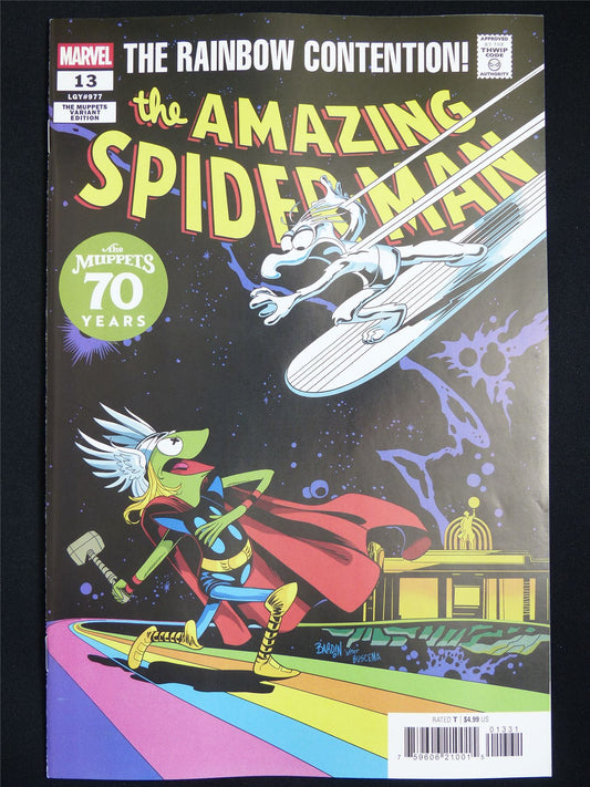 The Amazing SPIDER-MAN #13 Muppet Variant - Dec 2025 Marvel Comic #4TU