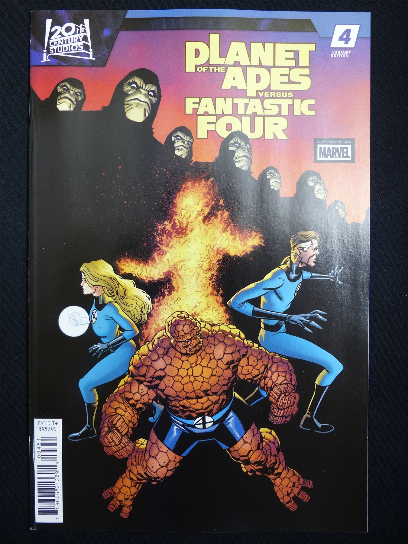 PLANET of the Apes versus Fantastic Four #4 Cvr E - Jul 2026 Marvel Comic #OM