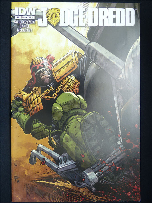 JUDGE Dredd #2 - IDW Comic #1RM