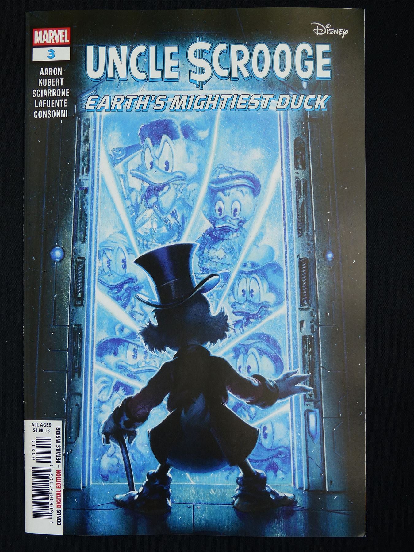 Disney UNCLE Scrooge Earth's Mightiest Duck #3 - Dec 2025 Marvel Comic #5DT
