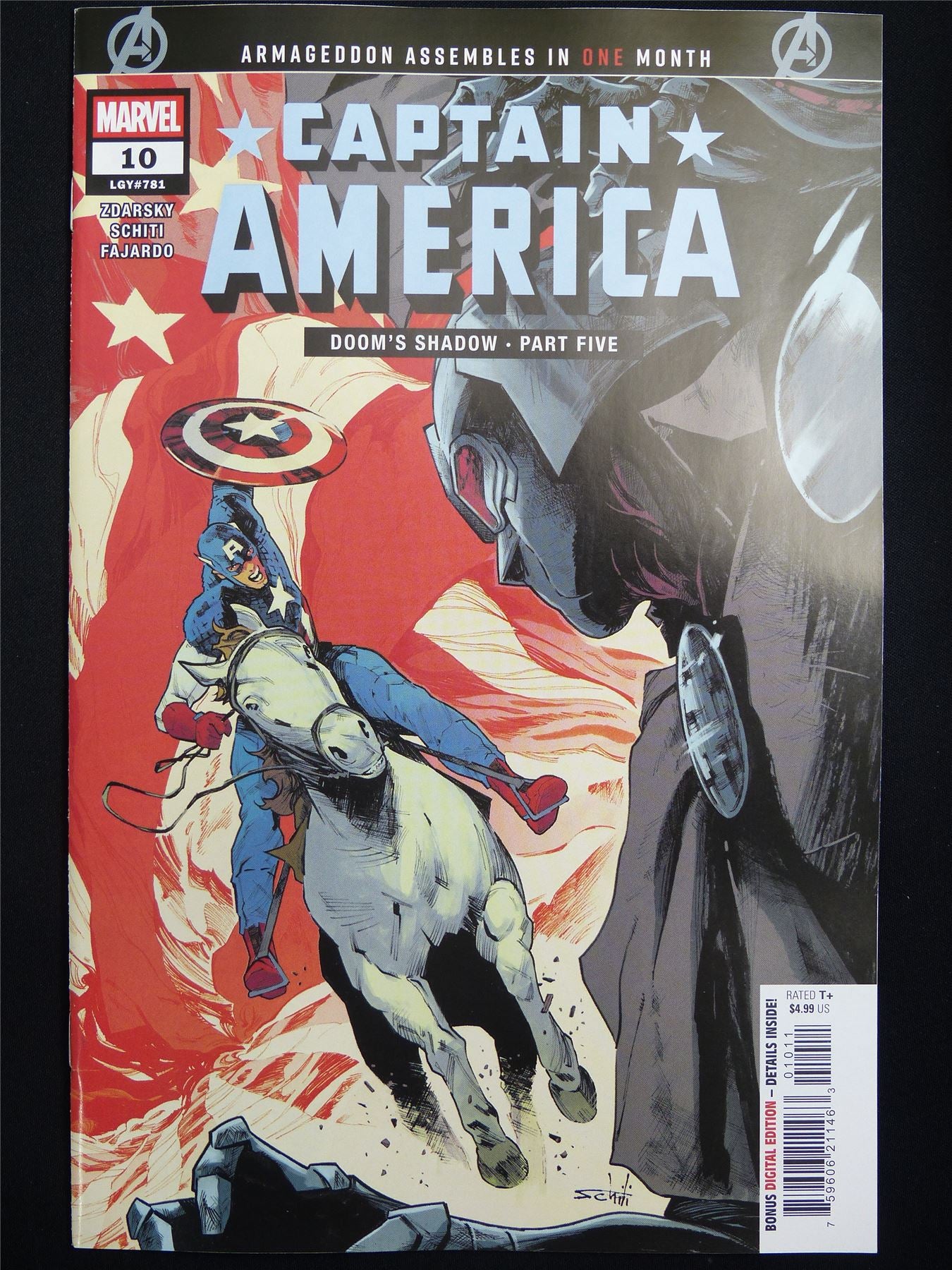 CAPTAIN America #10 Cvr A - Jun 2026 Marvel Comic #4S4