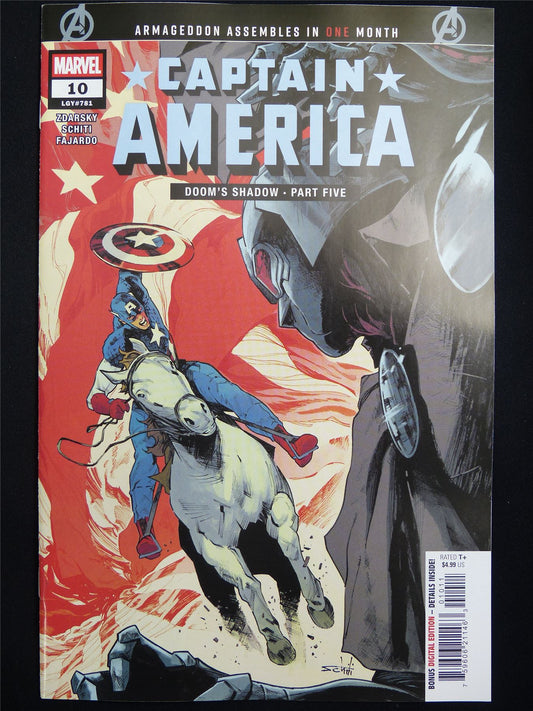 CAPTAIN America #10 Cvr A - Jun 2026 Marvel Comic #4S4