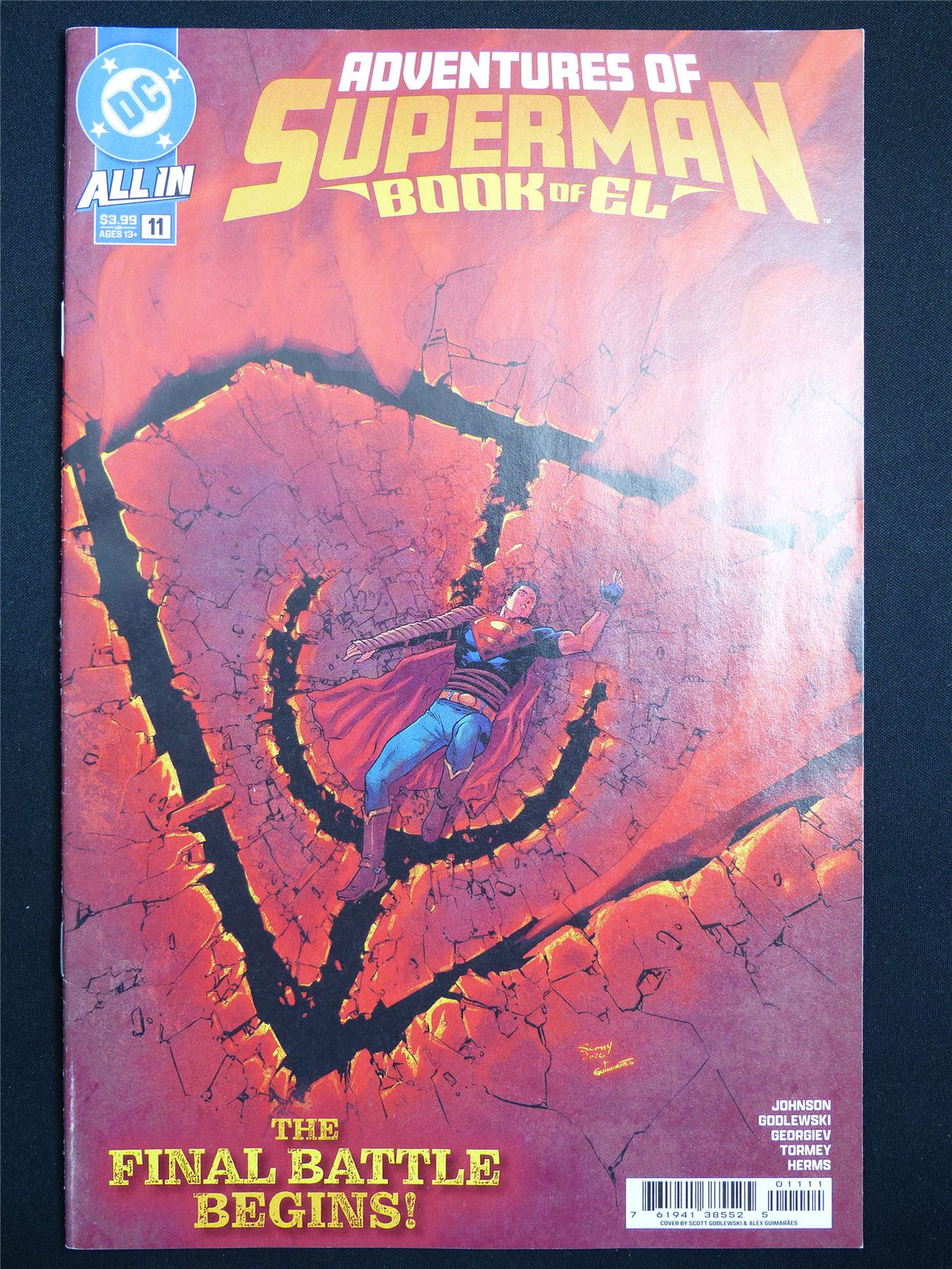 Adventures of SUPERMAN: Book of El #11 Cvr A - DC Comic #375
