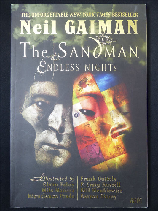 The Sandman: Endless Nights by Neil Gaiman - Vertigo Graphic Softback #2T9