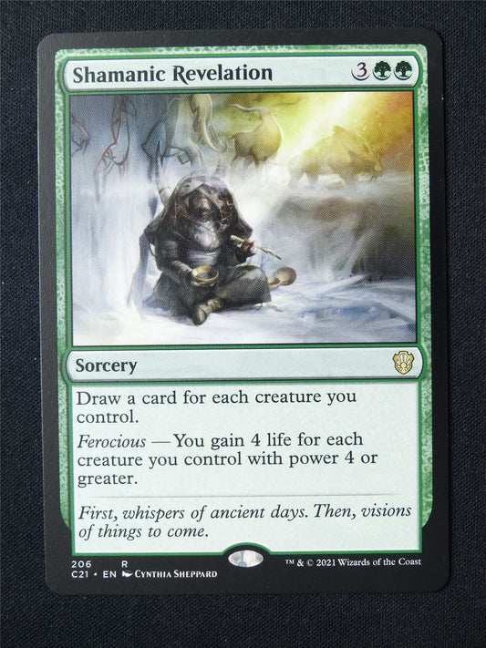 Shamanic Revelation - C21 - Mtg Card #5FR