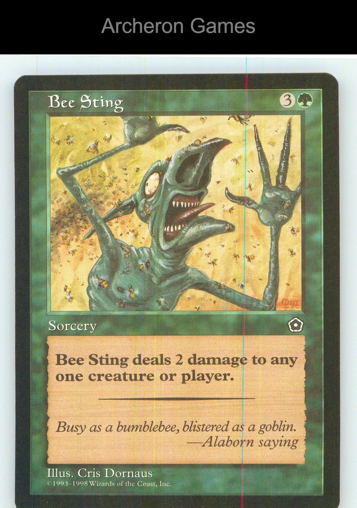 Bee Sting P02 UC MTG Card NM/EX+