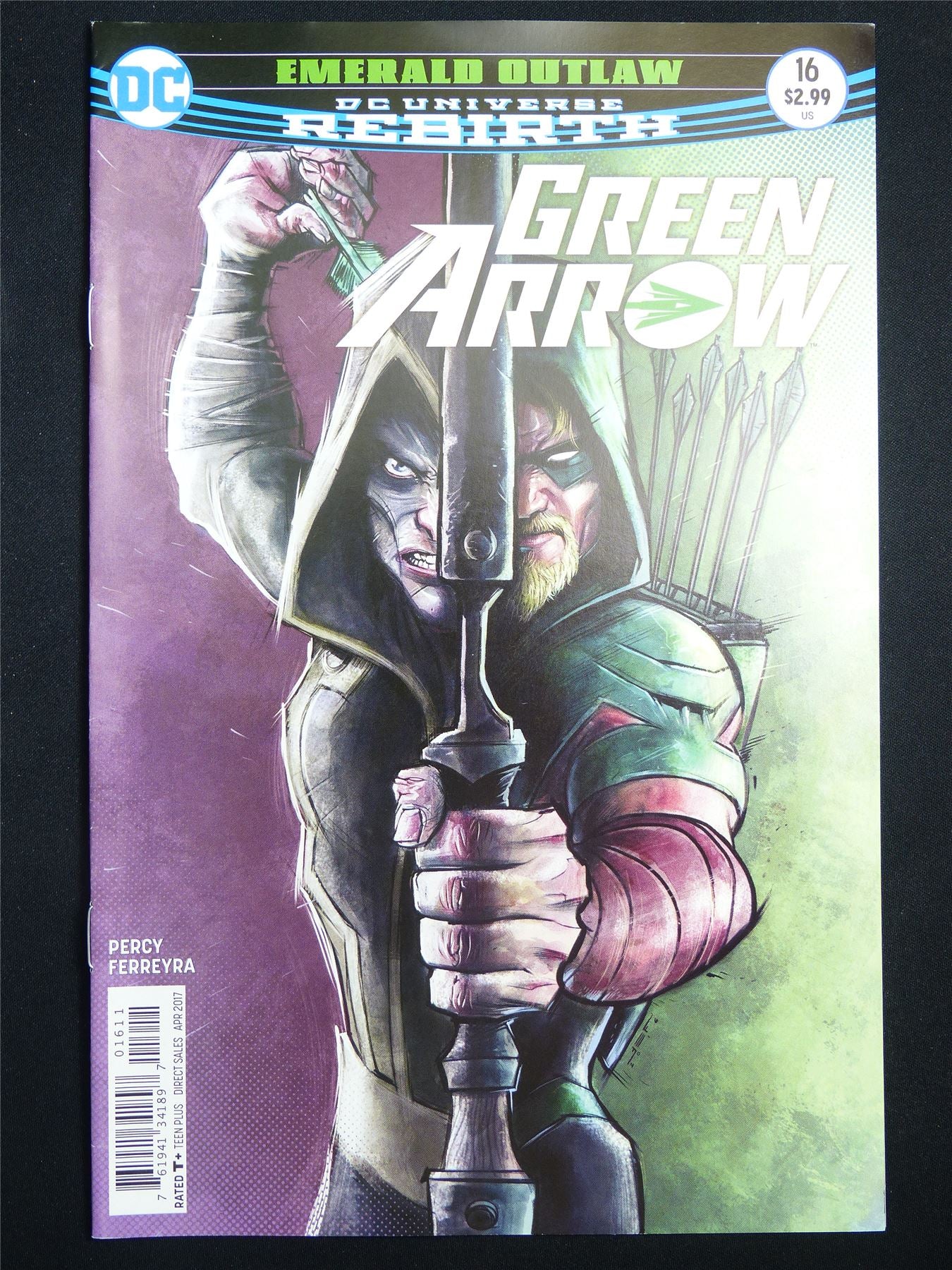 GREEN Arrow #16 Rebirth - DC Comic #2CB