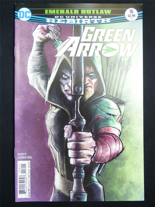 GREEN Arrow #16 Rebirth - DC Comic #2CB