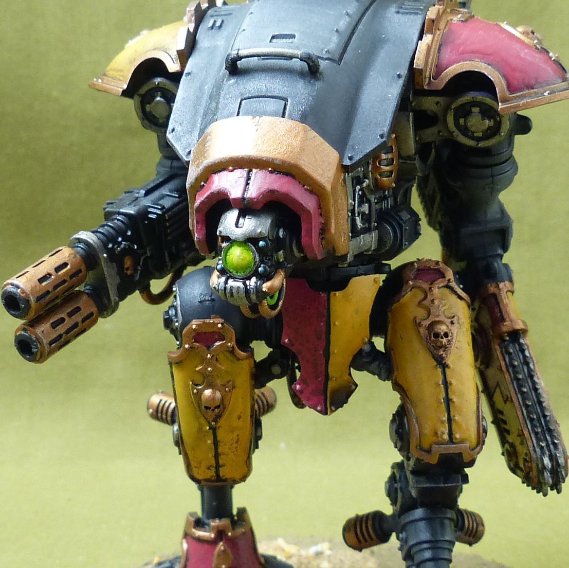 Armiger Warglaive painted - Imperial Knights - Warhammer 40K #7F8