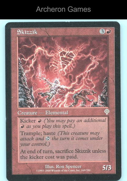 Skizzik 169 R MTG Card Invasion