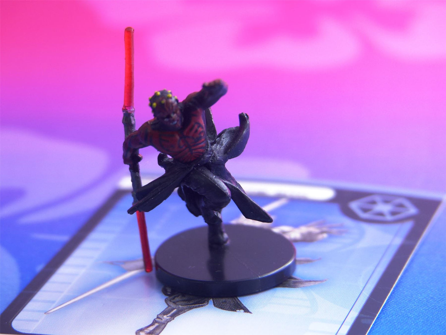 Darth Maul, Champion of the Sith 40/60 - Star Wars Miniatures Game #585