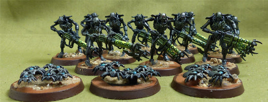 Necron Warriors painted - Necrons - Warhammer 40K #408