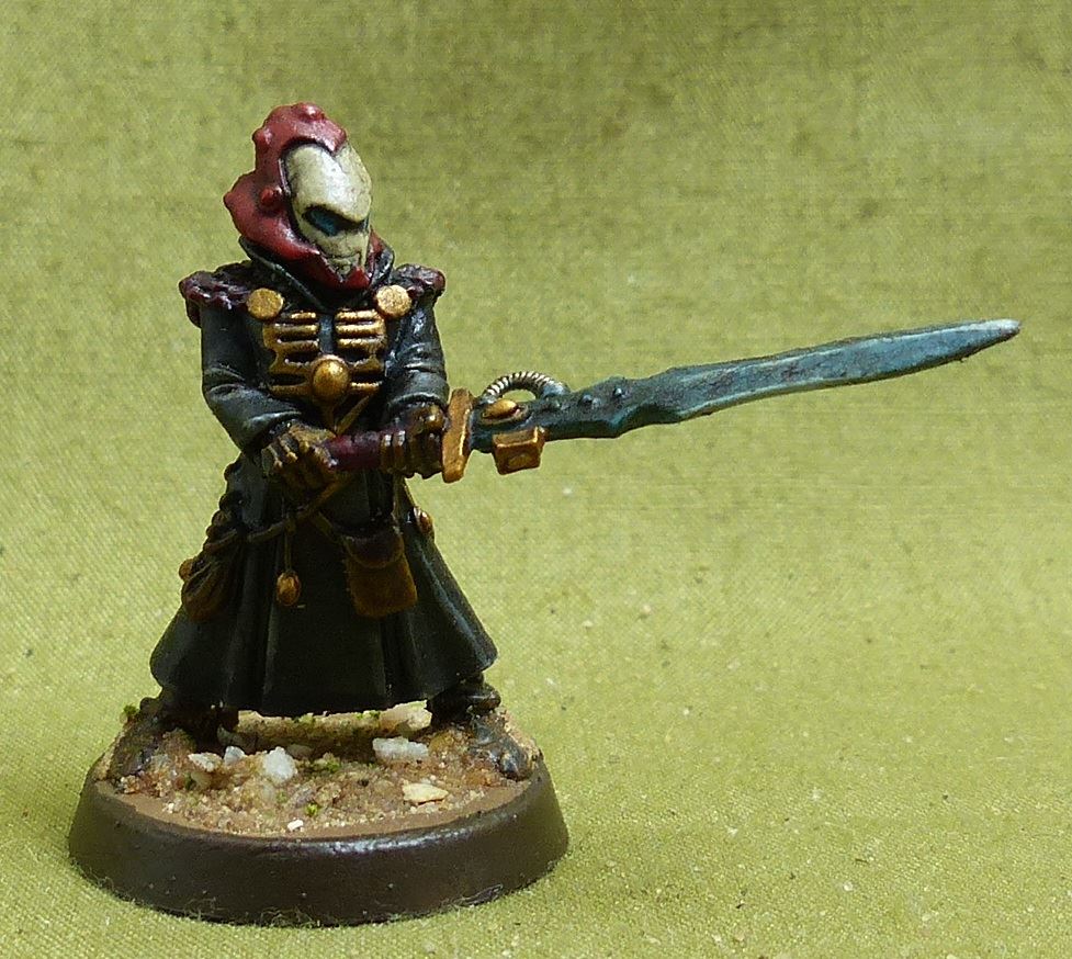 Warlock set of 1 painted - Aeldari - Warhammer 40K #43P