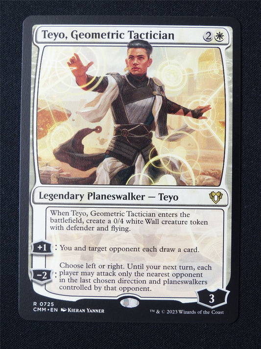 Teyo Geometric Tactician - CMM - Mtg Card #3H0