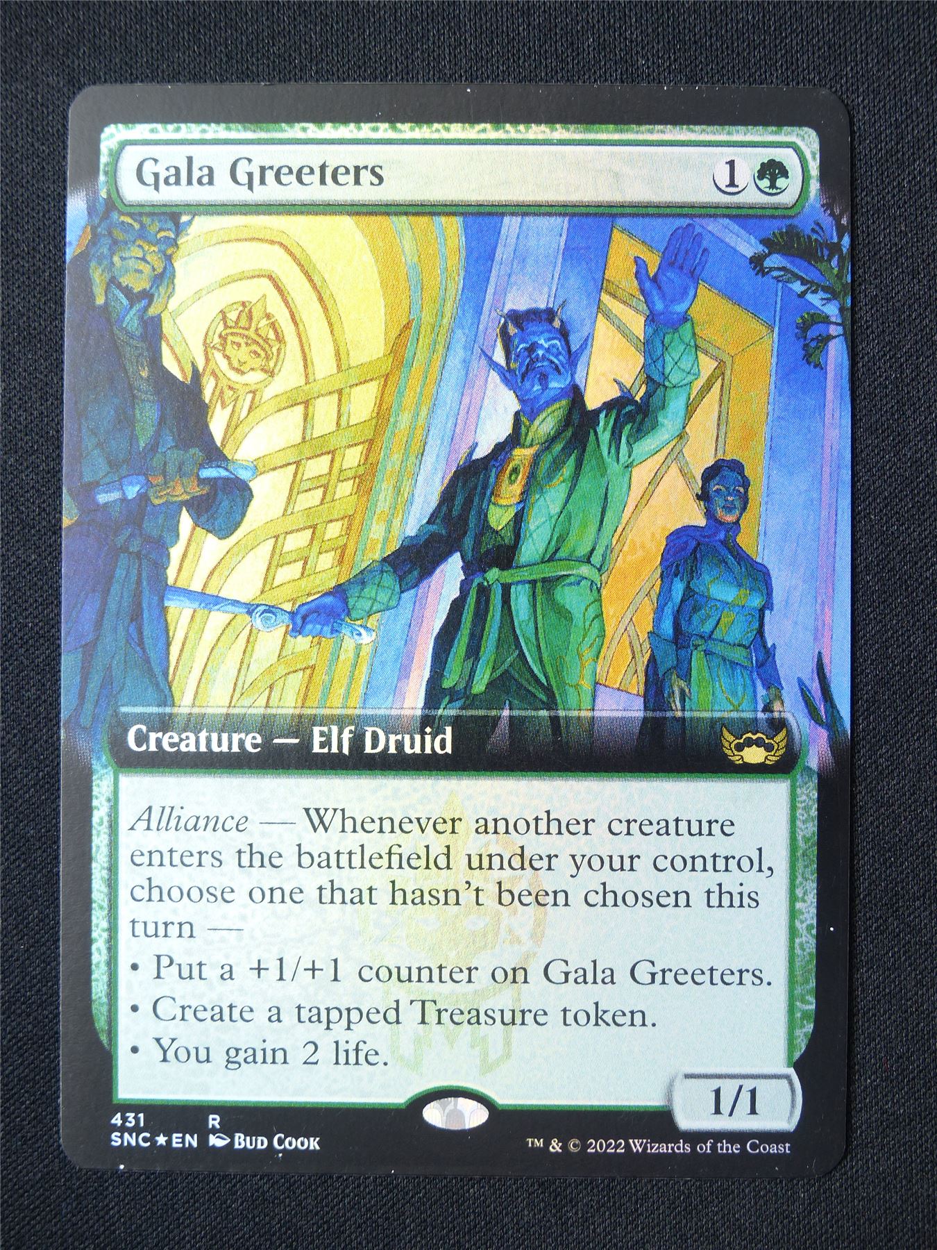 Gala Greeters Extended Foil - SNC - Mtg Card #2OS