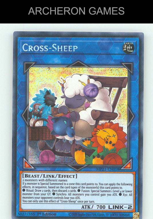 Cross-Sheep SEC YUGIOH Card