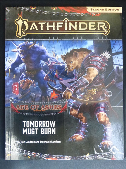 Pathfinder 2nd Ed: Tomorrow Must Burn - Roleplay Softback #477