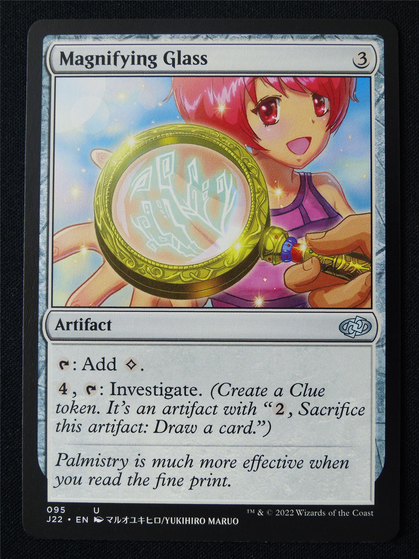 Magnifying Glass Anime - J22 - Mtg Card #90