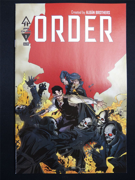 ORDER #1 Cvr A - Jun 2026 AMP Chispa Comic #1AO