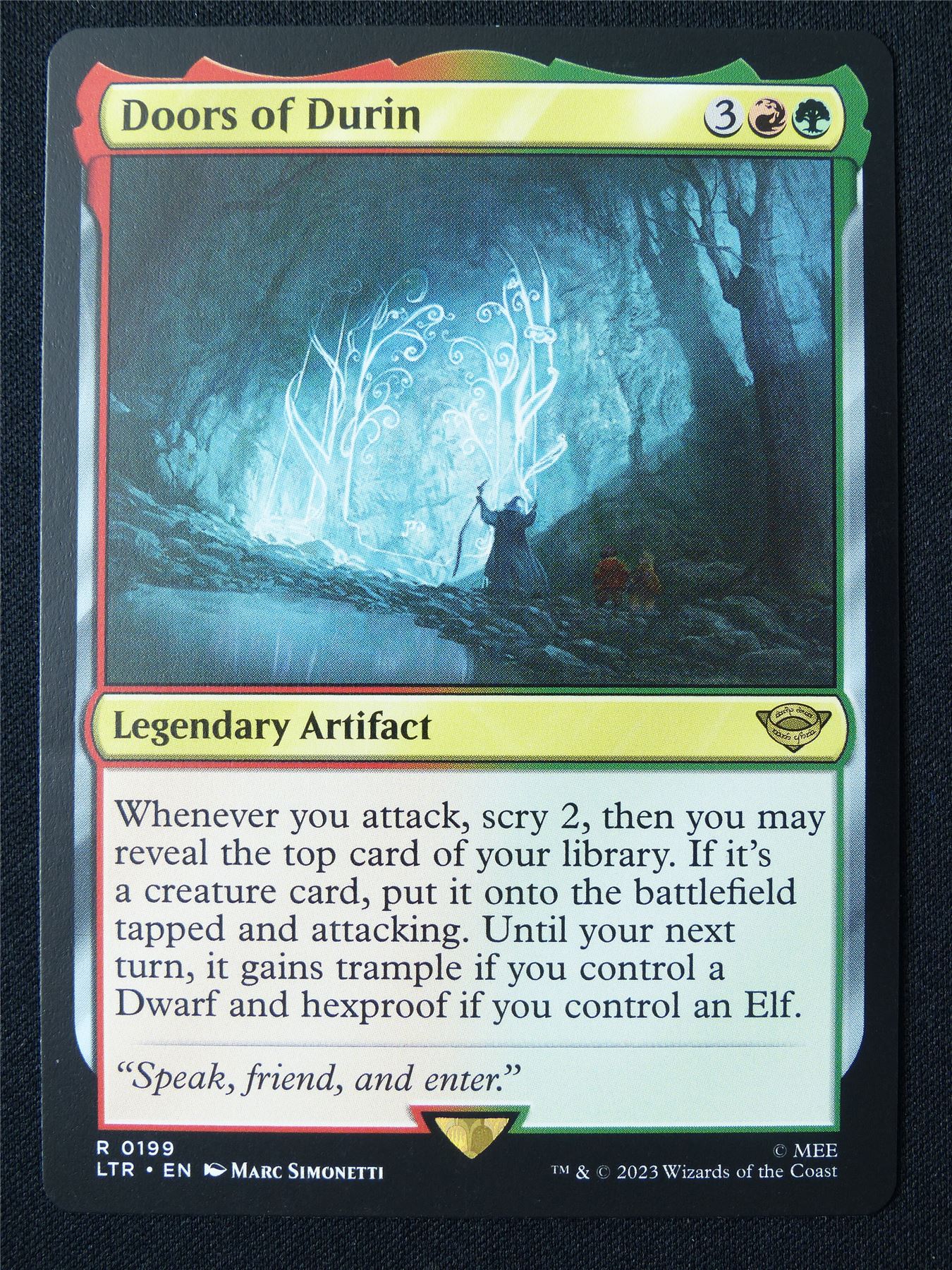 Doors of Durin - LTR - Mtg Card #1MQ