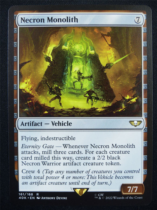 Necron Monolith - 40K - Mtg Card #1FY