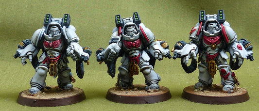 Aggressor Squad painted - White Scars - Warhammer 40K #4PS