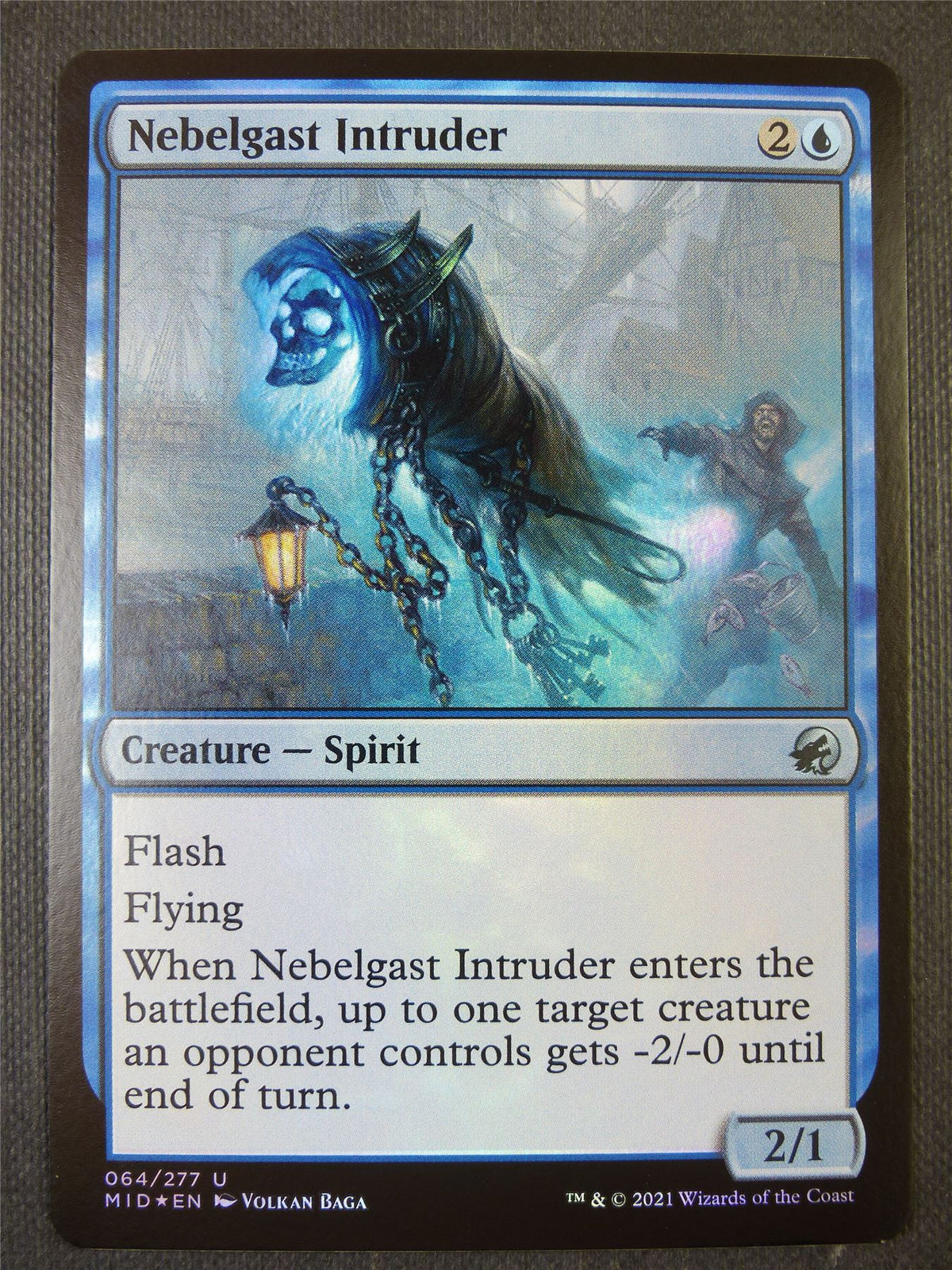 Nebelgast Intruder Foil - Mtg Card #2BD