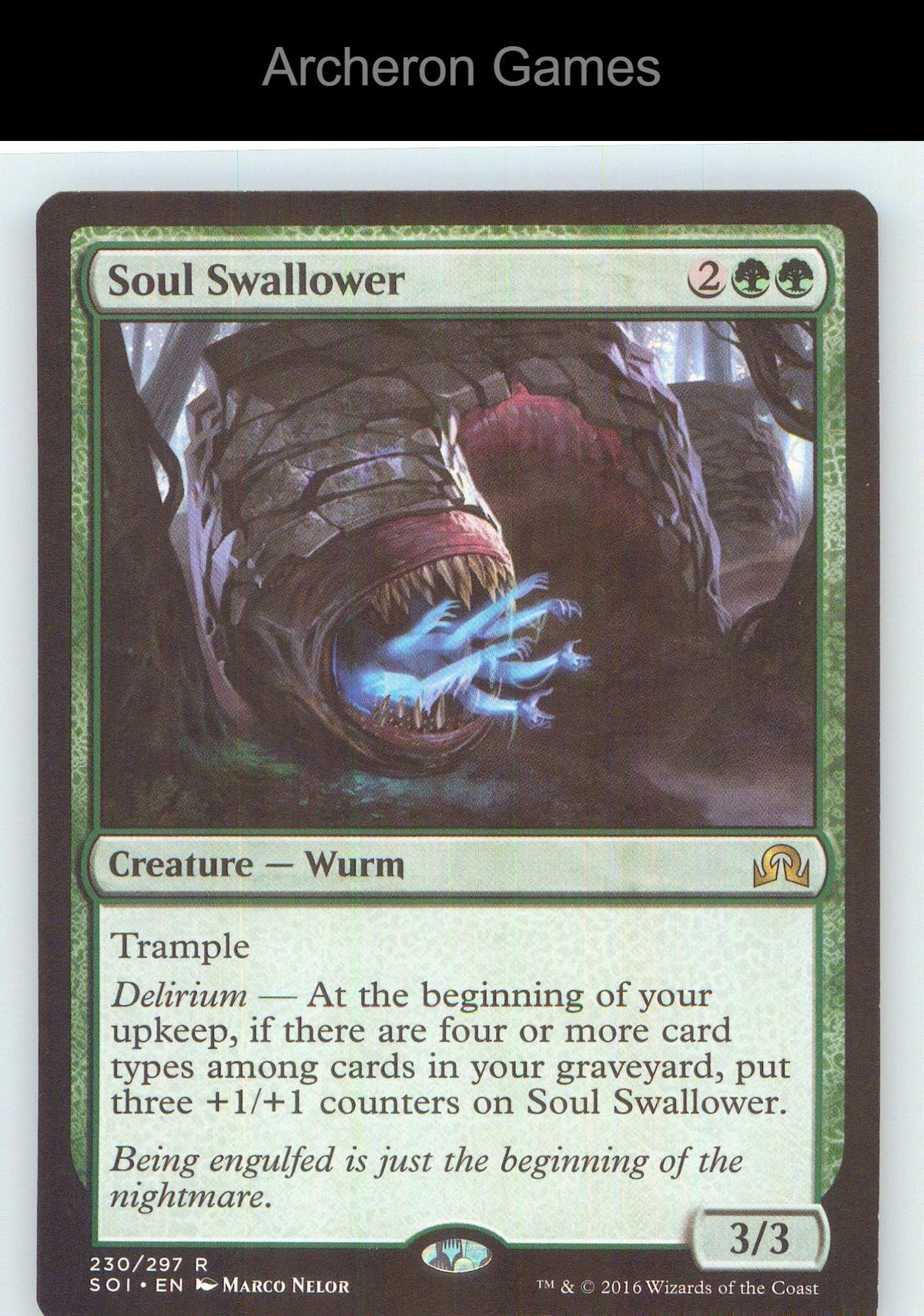 Soul Swallower SOI 230 R MTG Card NM/EX+