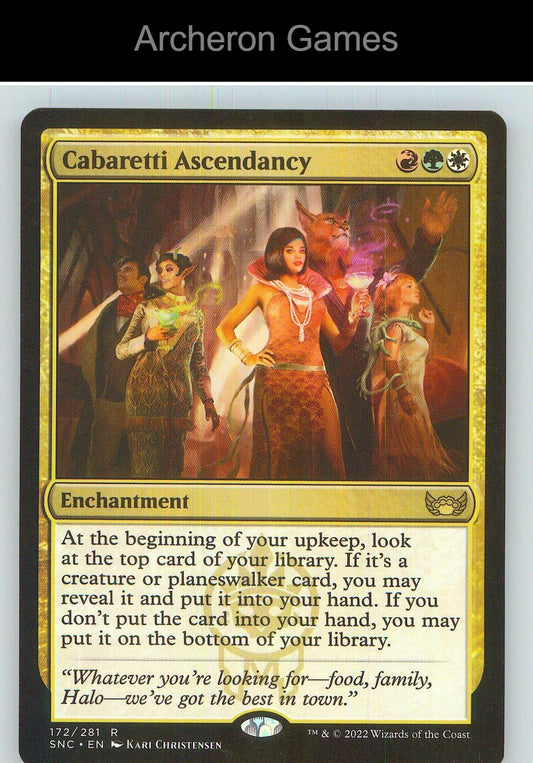 Cabaretti Ascendancy SNC 172 R MTG Card NM/EX+