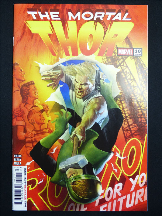 The Mortal THOR #10 Cvr A - Marvel Comic #39Y