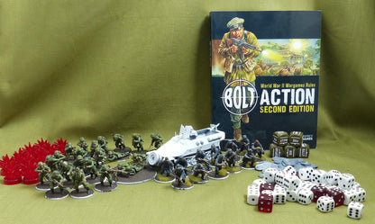 Band of Brothers models & parts partially painted - Bolt Action Miniatures